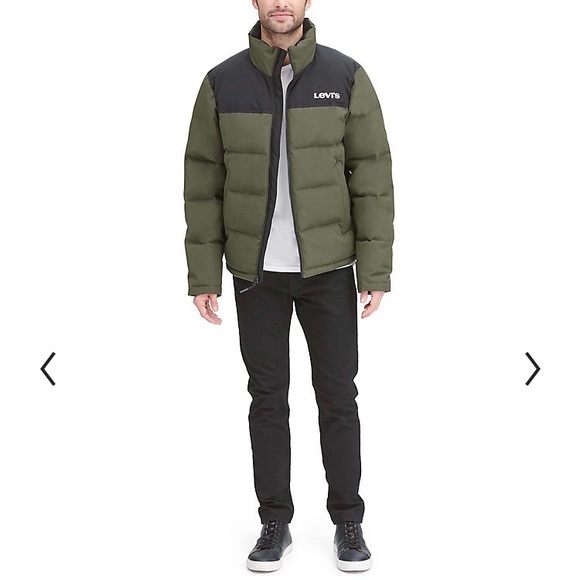 Men's Levi's Arctic Cloth Puffer Jacket M - Picture 3 of 6